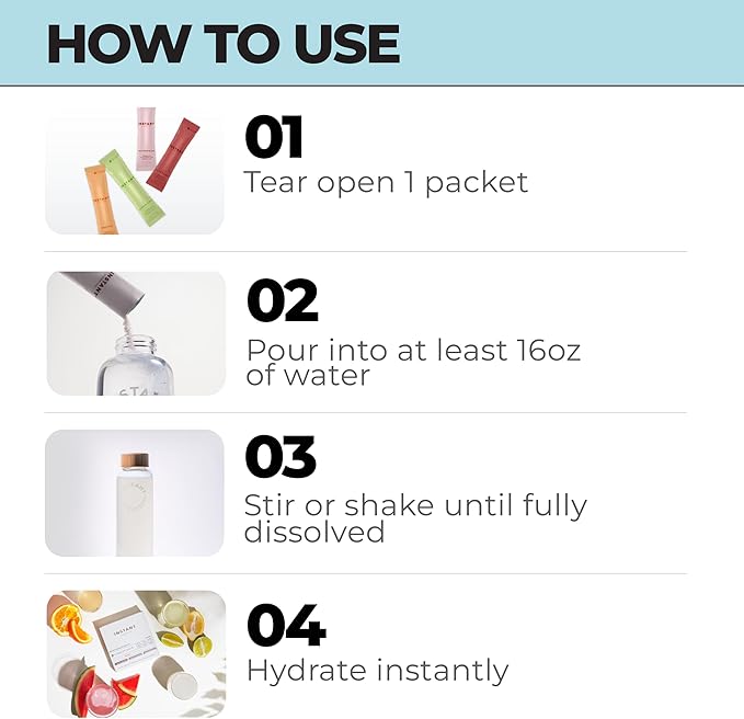 Instant Hydration Electrolytes Powder Packets - Variety Pack - Zero Sugar - Keto, Vegan, Gluten-Free, Non-GMO - Boost Recovery, Brain Function, Muscle & Tissue Health - 12 Sticks-VivaGrace Women