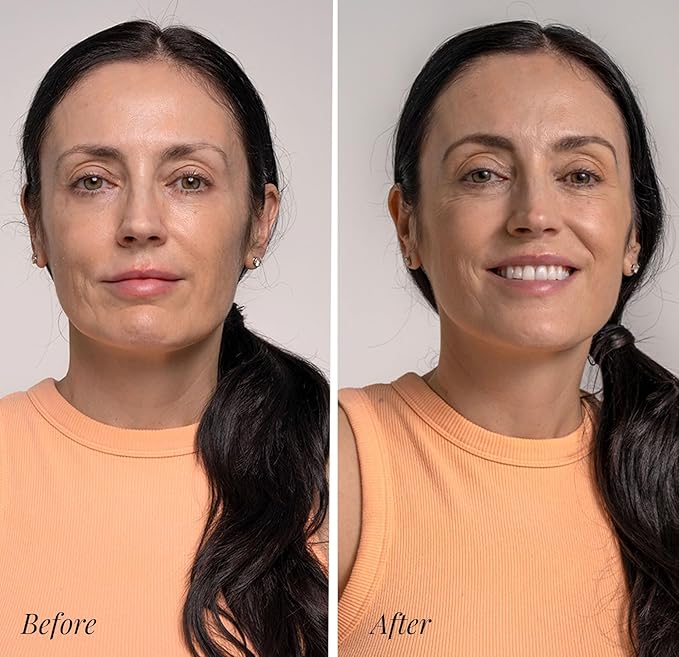 Jerome Alexander My Color Self Adjusting Full Coverage Foundation Makeup with Kabuki Brush (Medium)-VivaGrace Women