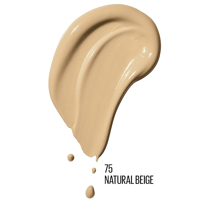 Maybelline Dream Radiant Liquid Medium Coverage Hydrating Makeup, Lightweight Liquid Foundation, Natural Beige, 1 Count-VivaGrace Women