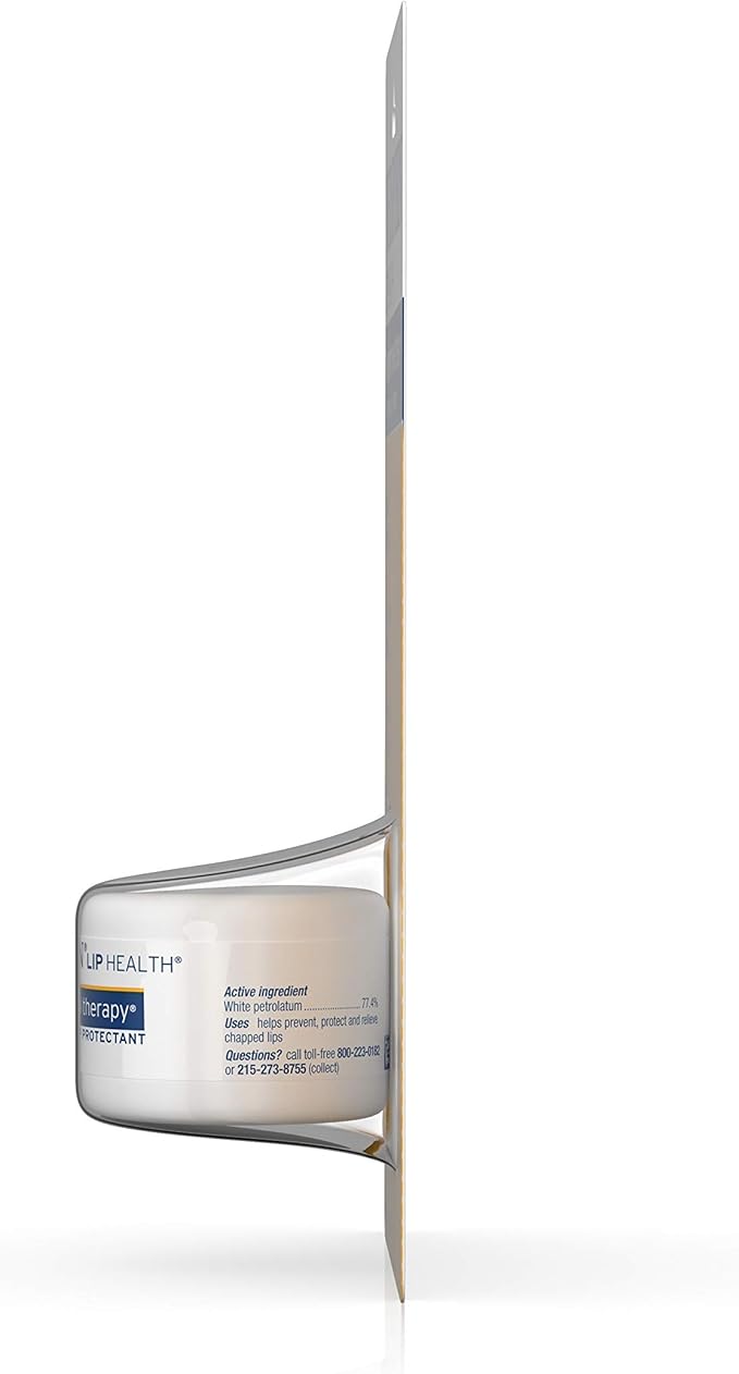 Neosporin Lip Health Overnight Healthy Lips Renewal Therapy Petrolatum Lip Protectant, 0.27oz. (Pack of 2)-VivaGrace Women