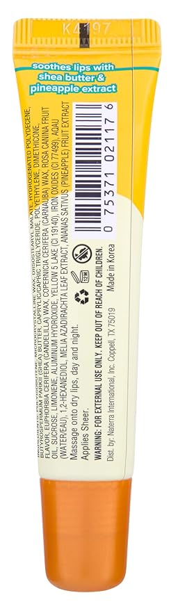 Tree Hut Sugarlips Pineapple Lip Butter | Lock in Moisture & Nourish Skin for Full, Hydrated Lips | 0.52 fl oz.-VivaGrace Women