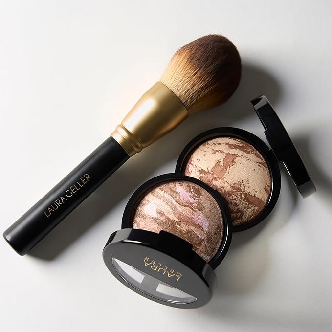 LAURA GELLER NEW YORK Classic Bronzer Brush | Fluffy Powder Brush, Contour & Define, Vegan Bristles-VivaGrace Women