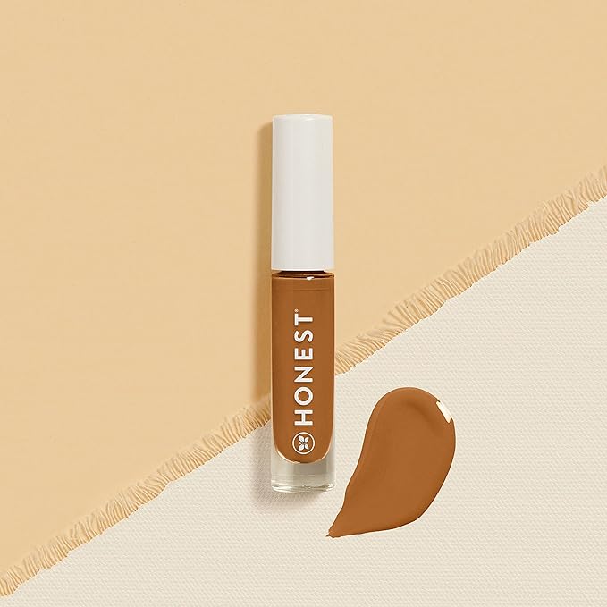 Honest Beauty Fresh Flex Concealer with Niacinamide + Vitamin E + Hyaluronic Acid | Vegan + Cruelty free | Latte, 0.17 fl oz-VivaGrace Women