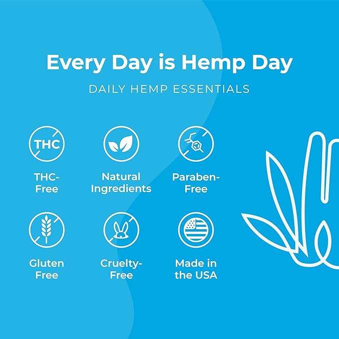 Organic Vanilla Hemp Lip Balm with Beeswax, Coconut Oil and Vitamin E - SPF 30 (2-Pack) - by Hemp and Hand-VivaGrace Women