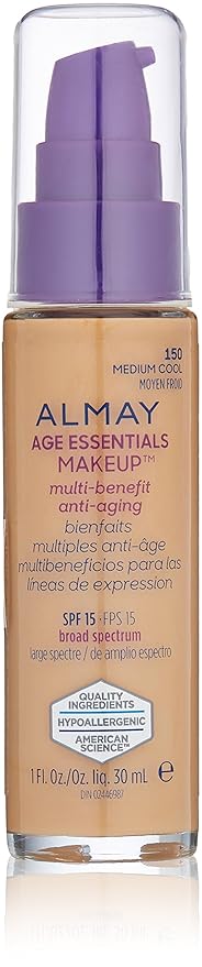 Almay Age Essentials Makeup, Medium Cool-VivaGrace Women