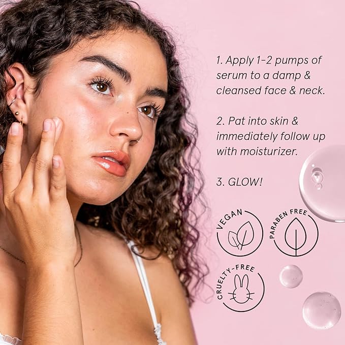 grace & stella Award Winning Hyaluronic Acid Serum (10ml/0.34 fl oz) Hyaluronic Acid Serum for Face - Acido Hialuronico Face Serums for Women - Hydrating, Remove Fine Lines, Wrinkles - Anti Aging-VivaGrace Women