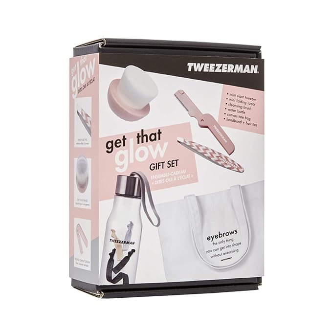Tweezerman Get That Glow Gift Set-VivaGrace Women