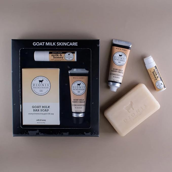 Dionis Milk & Honey Goat Milk 3 Pc Gift Set-VivaGrace Women