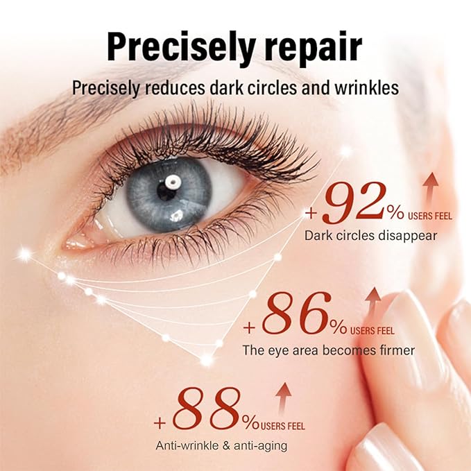 Retinol Eye Cream Anti Aging + 24k Under Eye Patches Kit, Under Eye Patches For Puffy Eyes And Dark Circles, Under Eye Cream With Retinol Serum,Dark Circle Eye Cream For Moisturizing, Firming-VivaGrace Women