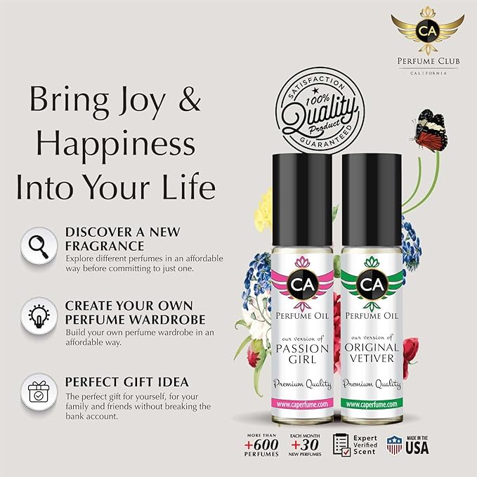 CA Perfume Impression of Victor & R. Bonibonibon For Women Replica Fragrance Body Oil Dupes Alcohol-Free Essential Aromatherapy Sample Travel Size Concentrated Long Lasting Attar Roll-On 0.3Fl Oz/10ml-VivaGrace Women