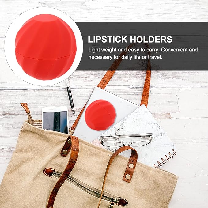 FRCOLOR Lip Balm Tubes Jar Lip Gloss 10Pcs Empty Lip Lip Balm Bottles Filling Lipstick Box Empty Lip Balm Sphere Containers Balm Sphere Containers Lip Balm Tube Refillable Lip Balm Containers-VivaGrace Women