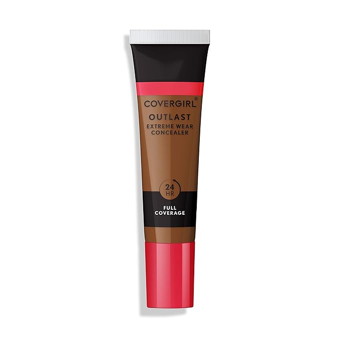 COVERGIRL Outlast Extreme Wear Concealer, Deep Golden 877, Pack of 1-VivaGrace Women