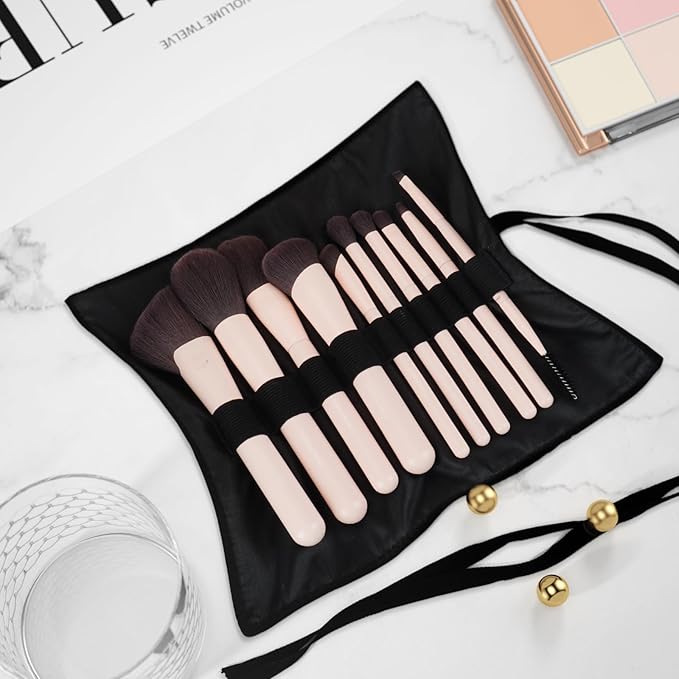 Makeup Brushes 10Pcs Professional Makeup Brush Set Foundation Contour Concealer Blush Highlight Powder Blending Eye Shadow Brush-VivaGrace Women