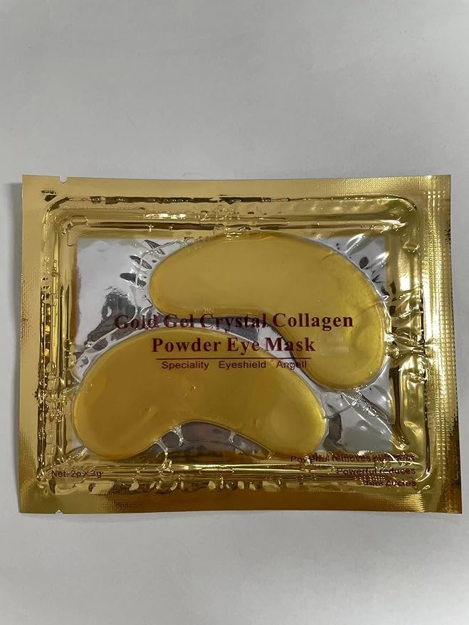 30 Pairs 24K Gold Eye Pads Under Eye Mask,Collagen Crystal Under Eye Patches Moisturizing Eye Gel Pads,Under Eye Masks for Wrinkles,Puffy Eyes & Dark Circles,Eye Patch for Beauty Eye Care-VivaGrace Women
