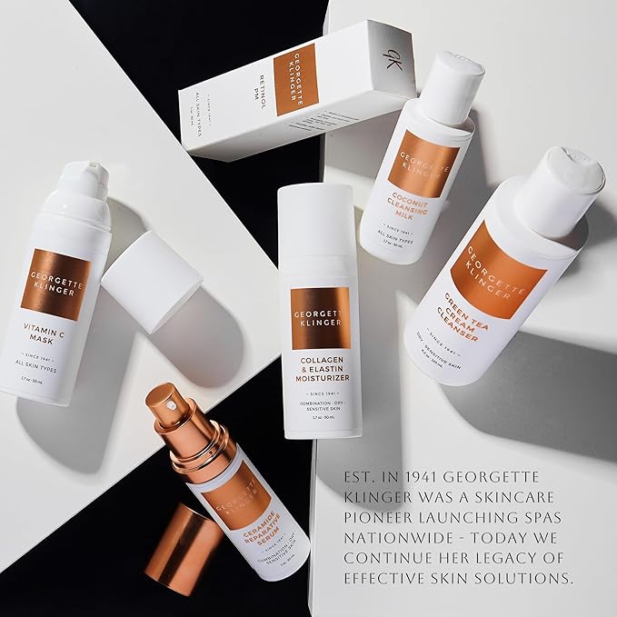 Marula Primer - Vitamin-Rich Hydrating & Gentle Moisturizer, Lightweight Instant Pore Minimizer, Long-Lasting Makeup Base, Smooth Application, Unclogs Pores & Fills Lines -1.7 oz by Georgette Klinger-VivaGrace Women