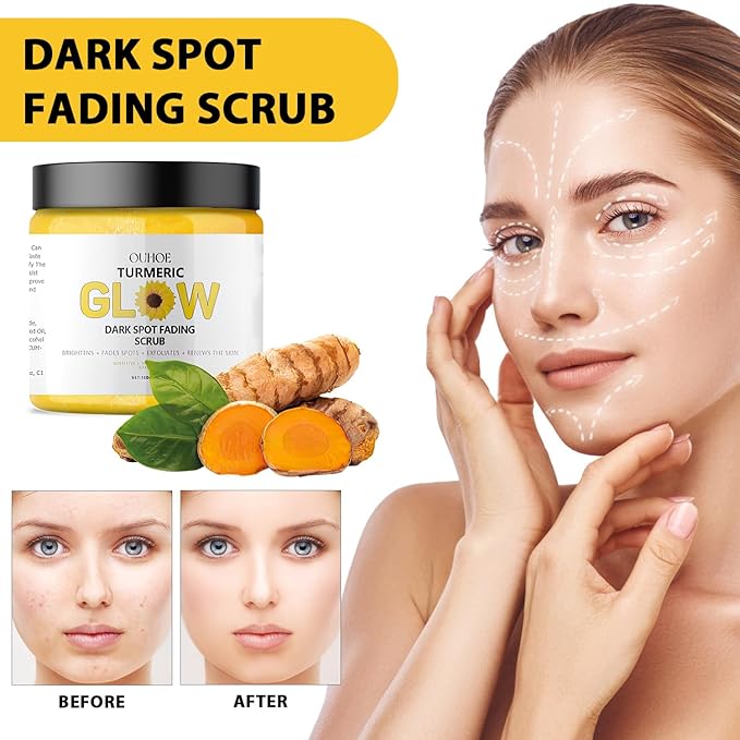 Glow Combo Skincare Set,3 In 1 Turmeric Combo Skincare Set，Turmeric Glow Butter, Skincare Gift Set For All Skin Type (1 Set)-VivaGrace Women