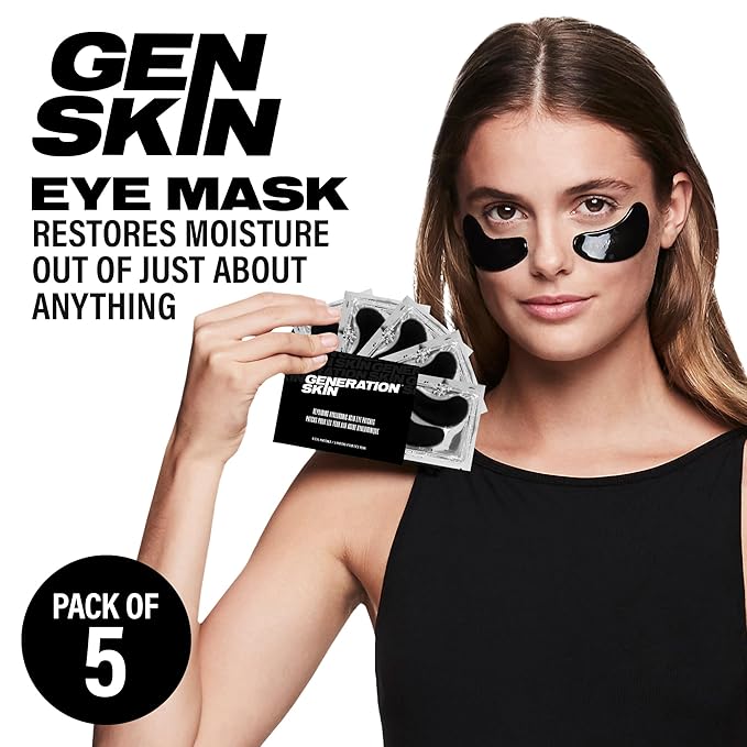 Eye Mask, Eye Masks for Dark Circles and Puffiness, Under Eye Mask with Hyaluronic Acid, Vegan and Cruelty-Free Under Eye Patches, Hyaluronic Acid Eye Masks, 5-Pack-VivaGrace Women