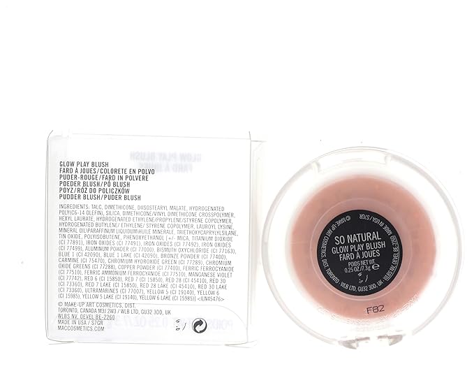 M.A.C. Glow Play Blush - So Natural Beige-VivaGrace Women