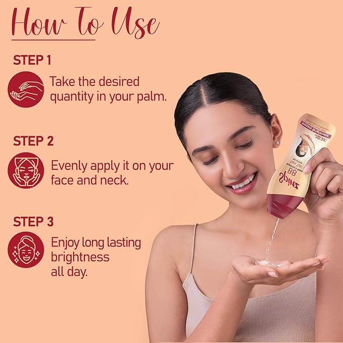 Spinz BB Talc, instant glow cover spots & blemishes 100g-VivaGrace Women