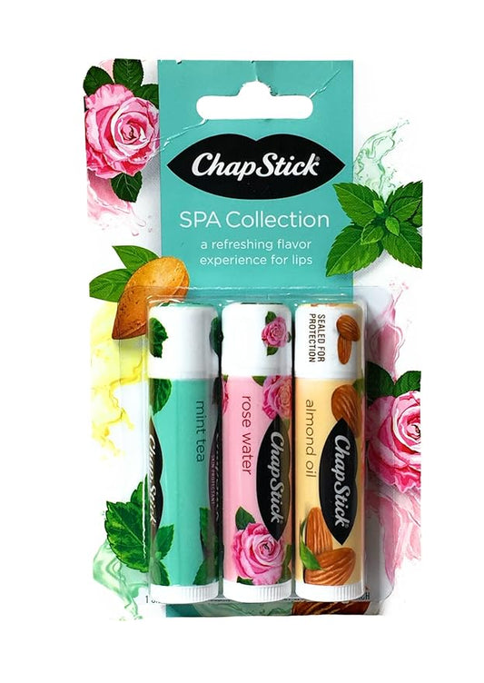 ChapStick Bulk Lip Balm SPA Collection, Lip Care Tubes, 0.45 oz, 72 ct case-VivaGrace Women