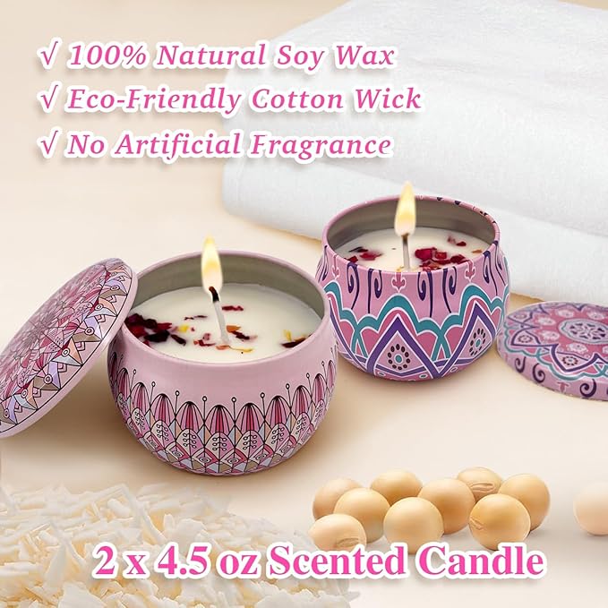 Birthday Gifts For Women, Gifts For Her, For Girlfriend, Mothers Day Gifts, Valentines Day Gifts, 13 in 1 Selfcare Gifts For Women…-VivaGrace Women