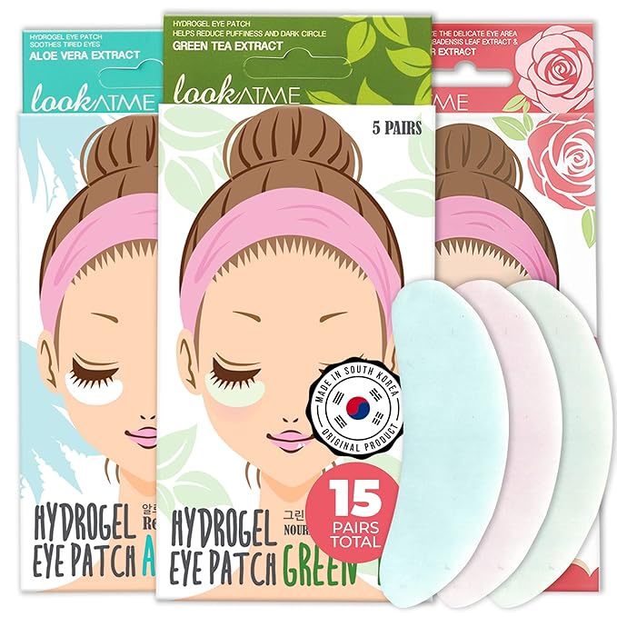 Hydro-gel Eye Patches (Combo)-VivaGrace Women