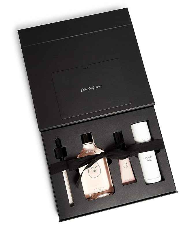 HATCH Mama Must Haves Kit - Belly Oil, Nipple + Lip Rescue Balm, and Down Girl Soothing Leg + Foot Relief - 3 Piece Set - Maternity Essentials-VivaGrace Women