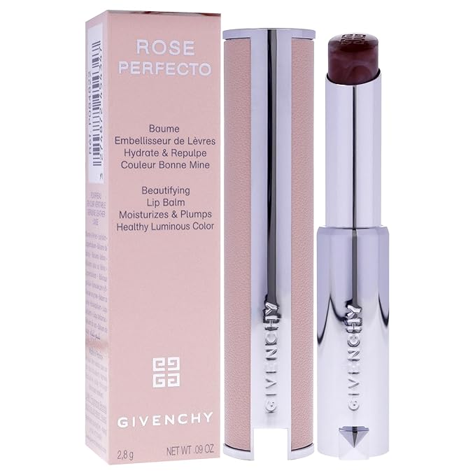 Rose Perfecto Plumping Lip Balm - N501 Spicy Brown by Givenchy for Women - 0.09 oz Lip Balm-VivaGrace Women