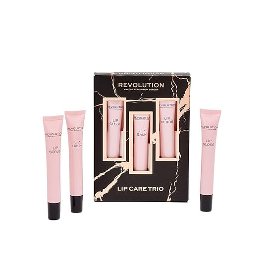 Makeup Revolution, Lip Care Trio, 3x8ml-VivaGrace Women