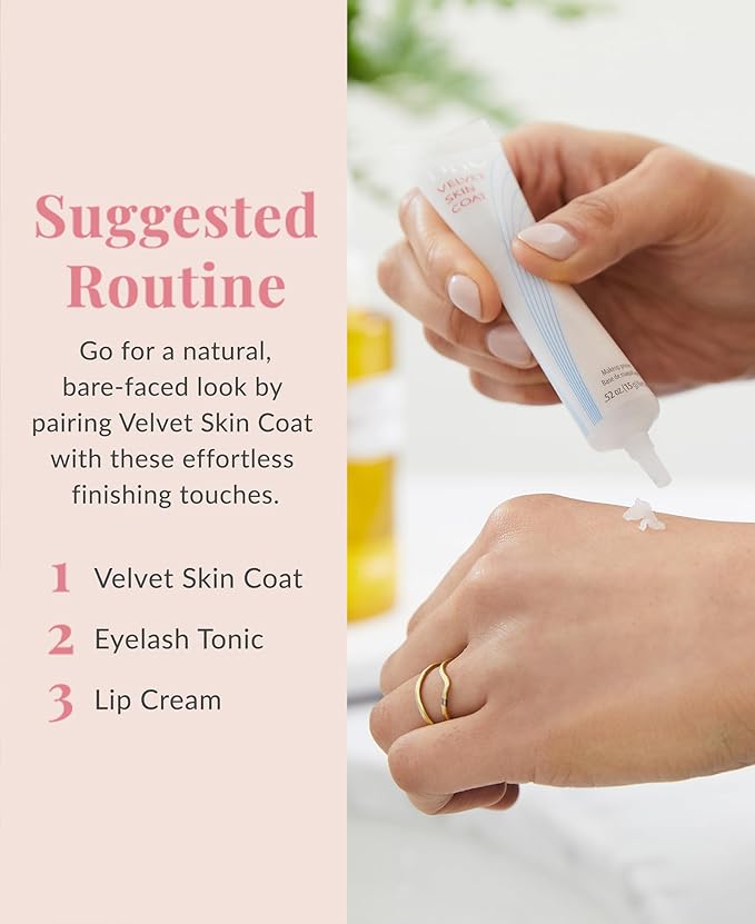 DHC Velvet Skin Coat, Mattifying Makeup Primer, Powder-Gel Formula, Minimizes look of pores, fine lines, and Imperfections, All skin types, Fragrance and Colorant Free, 0.52 oz. Net wt-VivaGrace Women