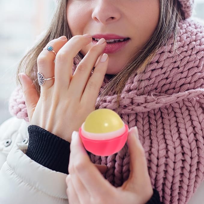 Lipgloss Containers Empty 10Pcs Empty Lip Lip Balm Bottles Filling Lipstick Box Empty Lip Balm Sphere Containers Balm Sphere Containers Empty Lip Balm Tubes-VivaGrace Women