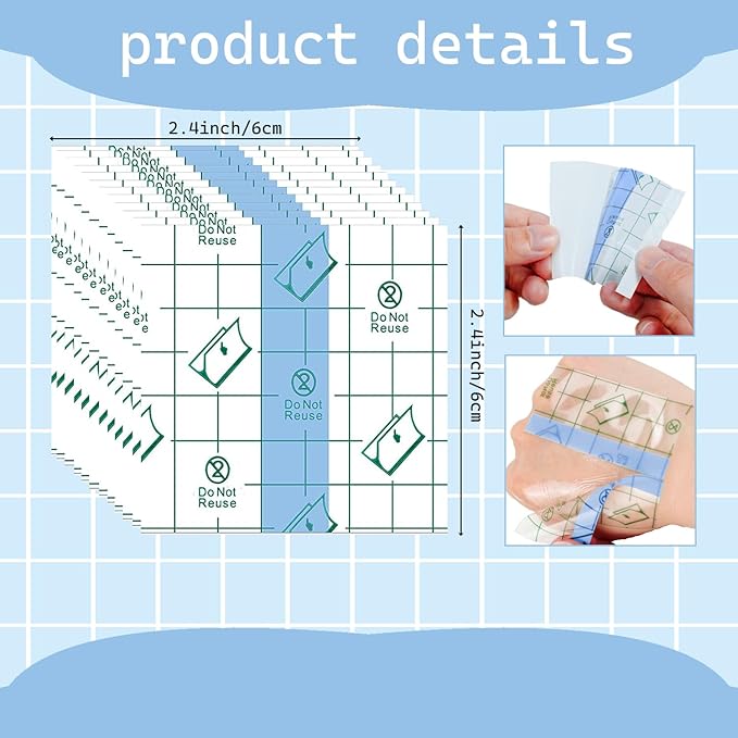 150 Pieces Makeup Hand Palette, Disposable Cosmetics Mixing Palette Foundation Mixing Tray Adhesive Waterproof Transparent Palettes for Makeup Art (2.36 X 2.36 Inch)-VivaGrace Women
