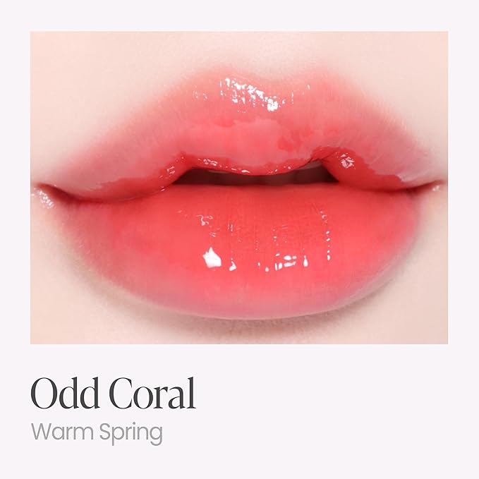 Espoir Couture Lip Tint Glaze #2 Odd Coral 0.14oz | Volumizing Lip Stain with Syrupy Shine | Long-Lasting & Vibrant Color for Radiant Lip Look | Moisturizing & Glossy Lip Tint | Korean Lip Makeup-VivaGrace Women