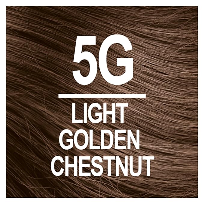 Naturtint 5G Light Golden Chestnut Permanent Hair Color (Pack of 6), Ammonia Free, Vegan, Cruelty Free, up to 100% Gray Coverage, Long Lasting Results (Packaging may vary)-VivaGrace Women