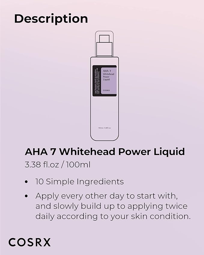 COSRX AHA 7 Whitehead Power Liquid, 100ml