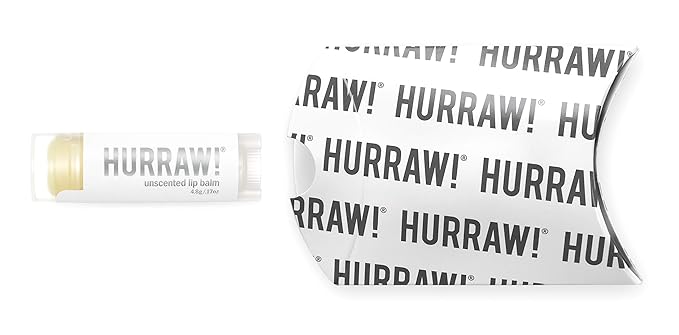 Hurraw! Unscented Lip Balm: Organic, Certified Vegan, Cruelty and Gluten Free. Non-GMO, 100% Natural Ingredients. Bee, Shea, Soy and Palm Free. Made in USA-VivaGrace Women