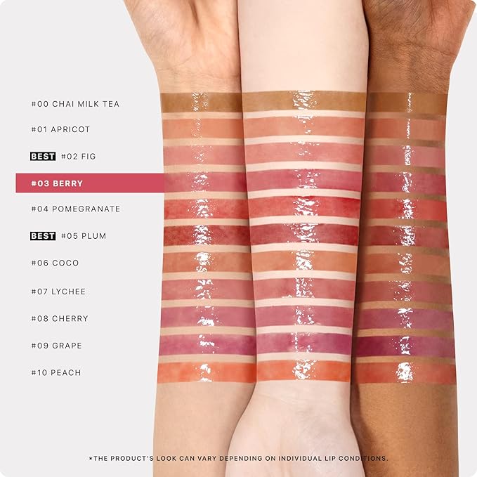 Nature Republic HONEY MELTING LIP (03 BERRY) SOFT LIP STICK, Hydrating Gloss, Moisturizing balms, Sheer tint, Shine & Glowy Finish, korean make up-VivaGrace Women