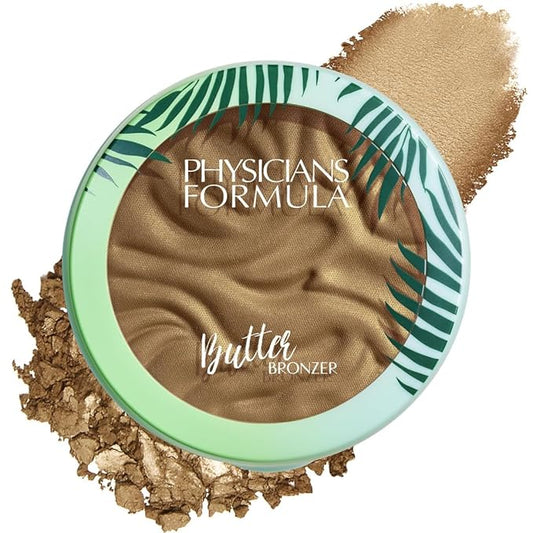 Physicians Formula Murumuru Butter Bronzer, Moisturizing, Nourishing Murumuru Butter for Silky Glow, Dermatologist Tested, Hypoallergenic, Vegan & Cruelty-Free - Brazilian Glow-VivaGrace Women