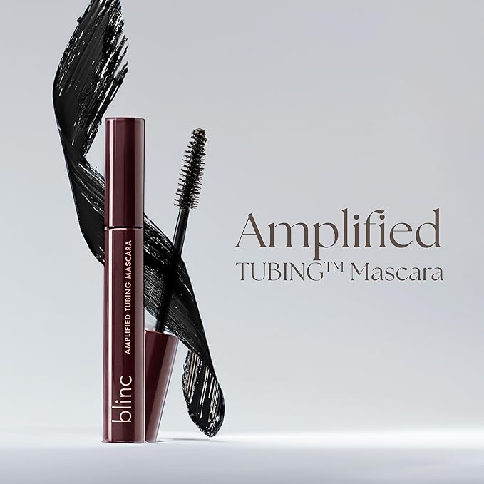 Blinc Amplified Tubing Mascara, Ultra-Longwearing Washable Mascara, Soft-Glam Volumizing, Lengthening and Defining Mascara, Gluten-Free and Cruelty-Free, 9mL / 0.30 Fl. OZ-VivaGrace Women