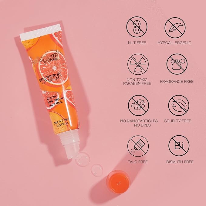 bellapierre Cosmetics 5-Piece Natural Lip Balm Kit | Moisturizing Lip Gloss | Fruit Flavored Liquid Lip Balm Collection-VivaGrace Women