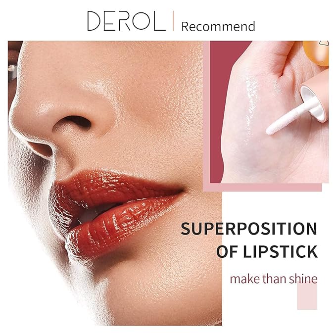 Natural Hydrating Lip Plumper - Lip Serum For Fullness, Lip Care, Lip Plumping Balm, 5.5ml, Ginger Essence Lip Enhancer, Moisturizing Lip Plumper 1Pcs…-VivaGrace Women