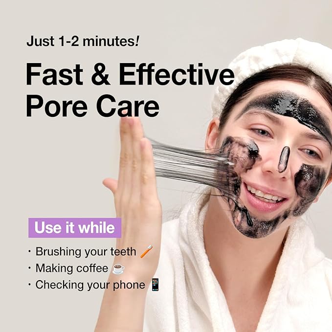 coxir TXA MUCIN ALL-IN-1 PORE MASK –Gelato Texture Wash-Off treatment | Ampoule Mask-to-Foam | Charcoal+ Snail+TXA | Blackhead Remover |Daily Pore Detox for Oily & Sensitive Skin|4.05fl.oz-VivaGrace Women