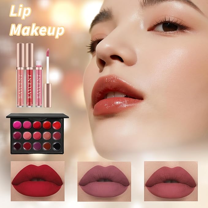 Makeup Kit Makeup Set for Women Teens full Kit Makeup Kits for Teenagers Makeup Gift Sets for Teen Girls Women Christmas Girls Gifts Eyeshadow-VivaGrace Women