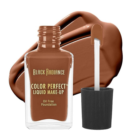 Black Radiance Color Perfect Liquid Make-Up, Cinnamon, 1 Fluid Ounce-VivaGrace Women