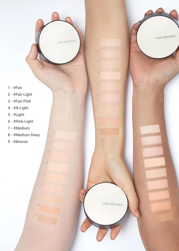 [JUNGSAEMMOOL OFFICIAL] Essential Skin Nuder Cushion Mini (08 Medium Deep) | SPF50 Broad Spectrum-VivaGrace Women