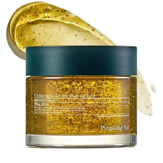 Pyunkang Yul PKY Calming Relief Gel Wash Off Pack 100g, Soothing & Refreshing Gel Mask for Sensitive Skin-VivaGrace Women