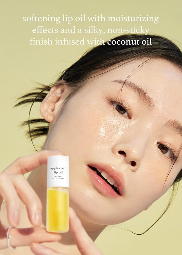 NOONI Korean Hydrating Lip Oil Applepeony + Applecoco Bundle-VivaGrace Women