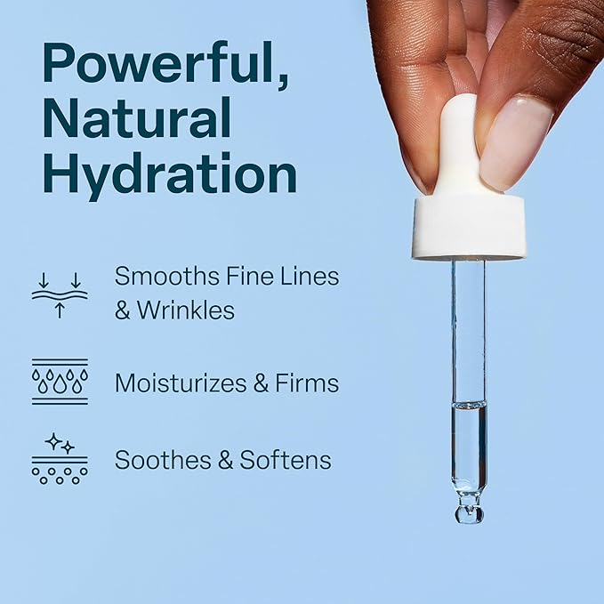 QRxLabs Pure Organic Squalane Oil & Vitamin E Oil for Face & Skin - 2 Fl Oz - USDA & ECOCERT Certified Organic Sugarcane - Hydrating Facial, Body & Hair Formula - Reduces Fine Lines & Wrinkles-VivaGrace Women