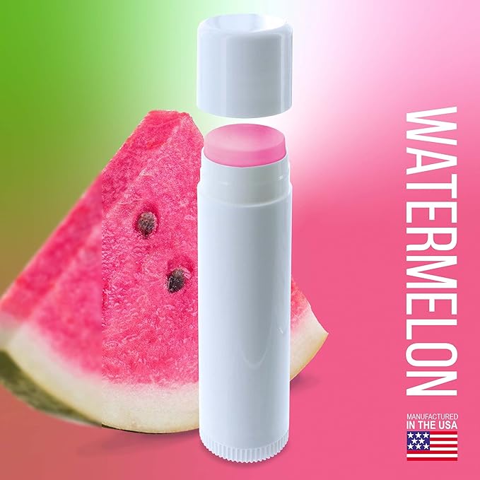 Chap-Ice | Blank Lip Balm Tubes - Filled With Various Flavors (Watermelon)-VivaGrace Women