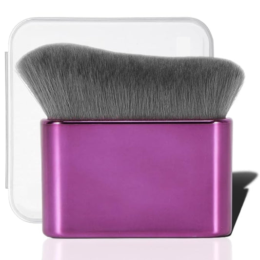 Self Tanner Brush for Body & Face - Kabuki Makeup Brush for Self-Tanner,Tanning Mousse,Foundation & Bronzer | Streak-Free Application,Super Soft Bristles,Professional Tanning & Body Makeup Tool-VivaGrace Women